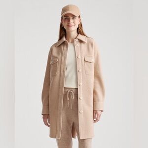 Quince 100% Merino Wool Shirt Jacket | Camel | Women’s